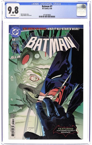Batman cgc 8 2026 - #7a,