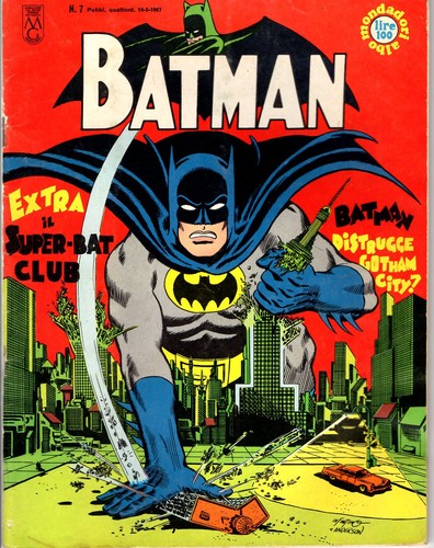 Batman mondadori del 1967 - batman, 7